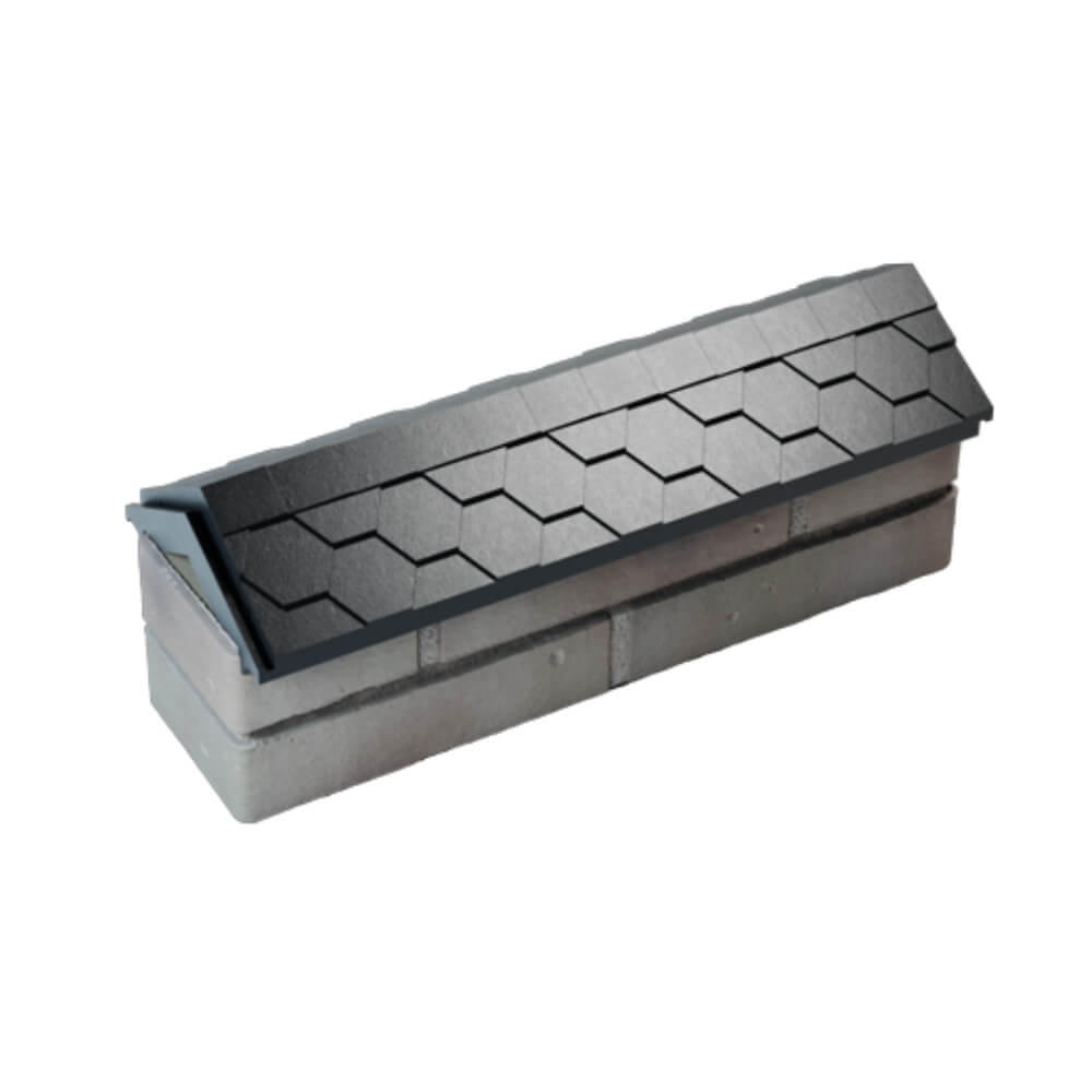 Парапет Zking Эверест Черный с посадкой на 0.5 кирпича (130мм) в Волгодонске фото