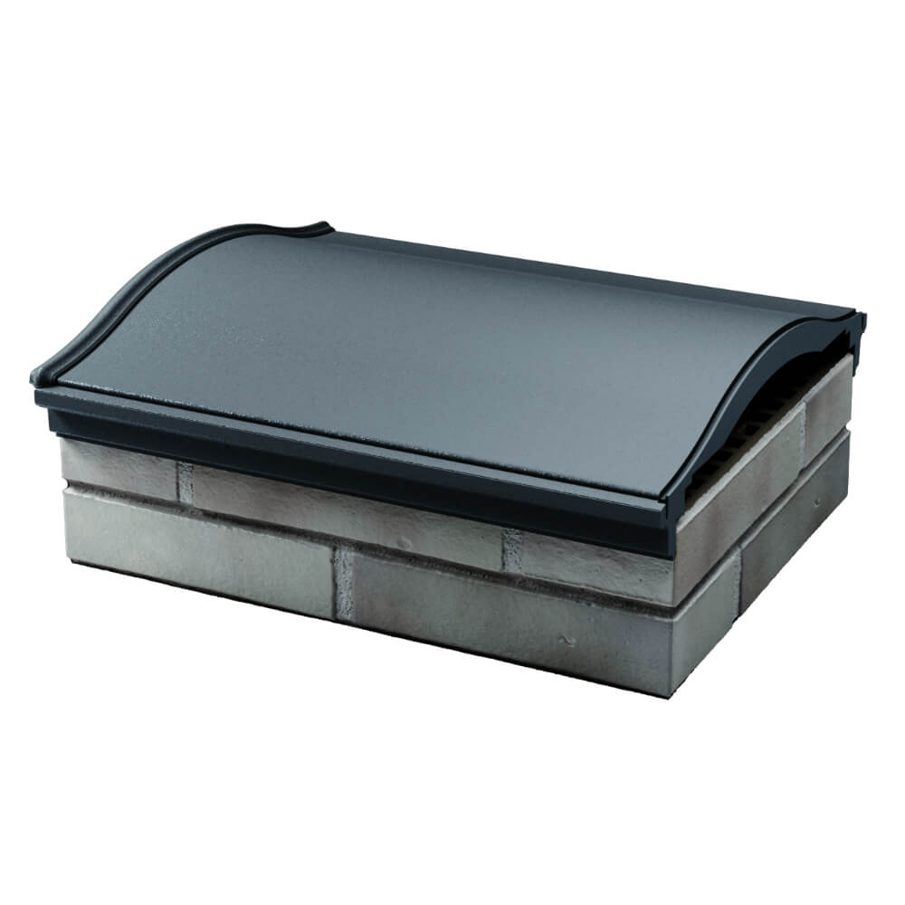 Парапет Zking Монблан Серый посадка на 1.5 кирпича (355/385мм) в Волгодонске фото