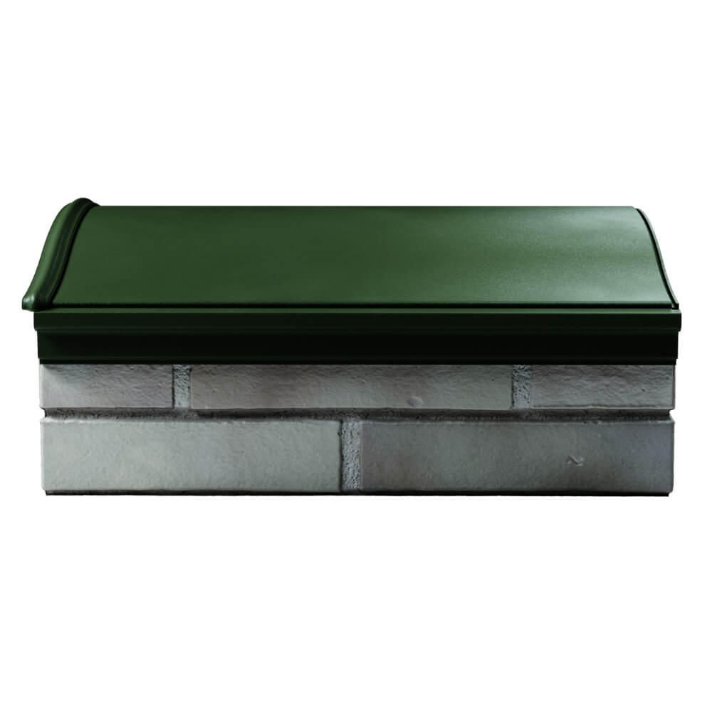 Парапет Zking Монблан Зеленый посадка на 1.5 кирпича (355/385мм) в Волгодонске фото