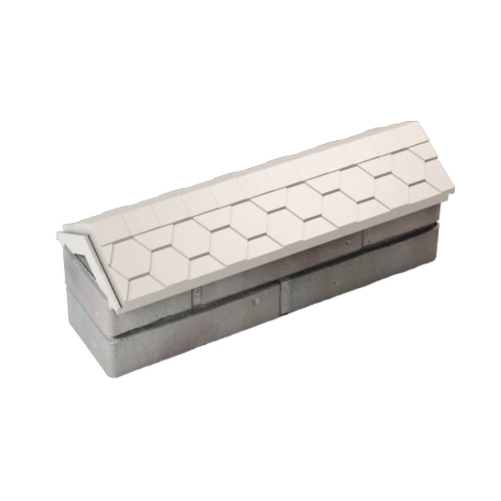 Парапет Zking Эверест Бежевый с посадкой на 0.5 кирпича (130мм) в Волгодонске фото