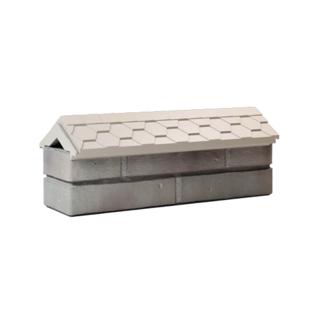 Парапет Zking Эверест Бежевый с посадкой на 0.5 кирпича (130мм) Волгодонск фото