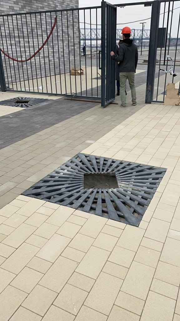 Приствольная решетка для дерева ZKING ATMOSPHERE 1.2х1.2м Черная в Волгодонске фото