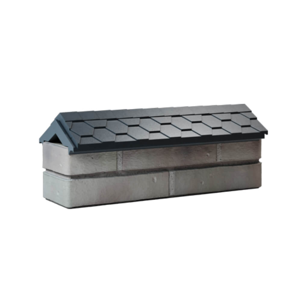 Парапет Zking Эверест Серый с посадкой на 0.5 кирпича (130мм) Волгодонск фото