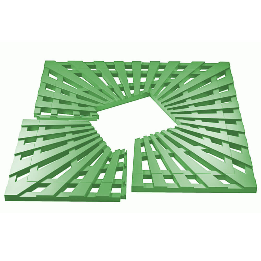 Приствольная решетка для дерева ZKING ATMOSPHERE 1.2х1.2м Зеленая в Волгодонске фото