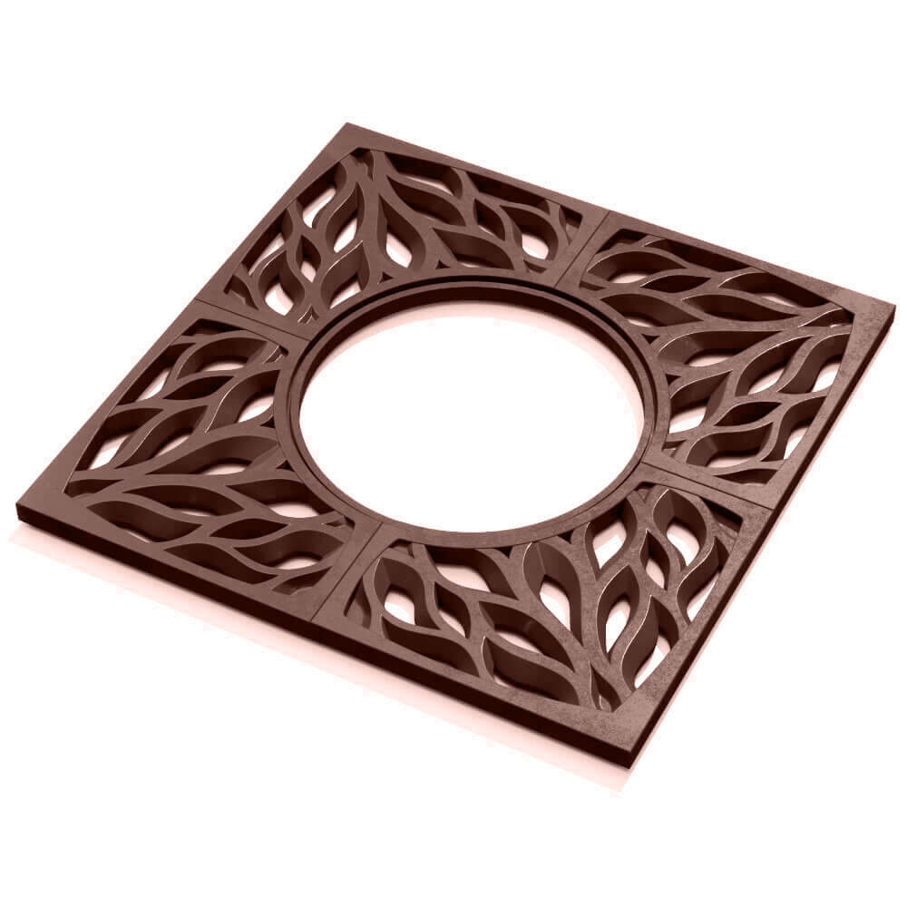 Приствольная решетка для дерева ZKING CRUST 1.2х1.2м Коричневая в Волгодонске фото