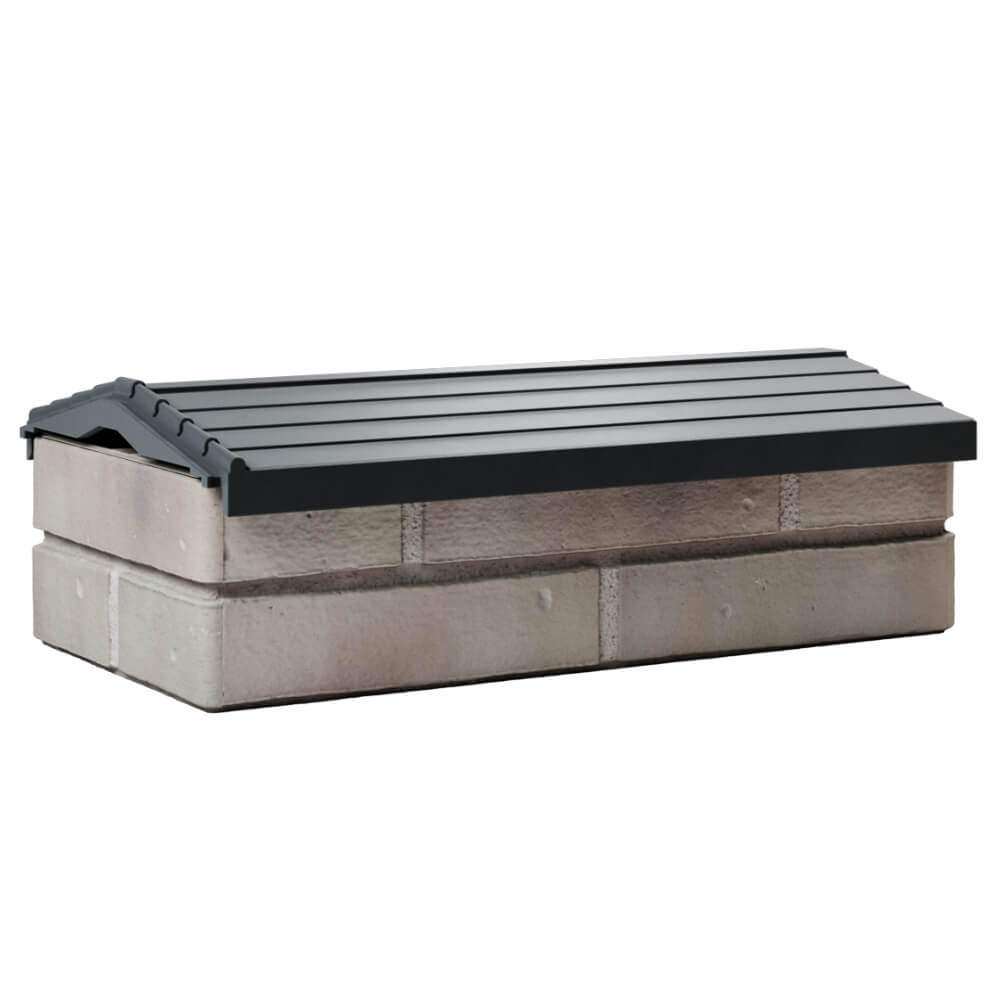 Парапет Zking Бона ХайТек Серый с посадкой на 1 кирпич (200/225/255мм) Волгодонск фото