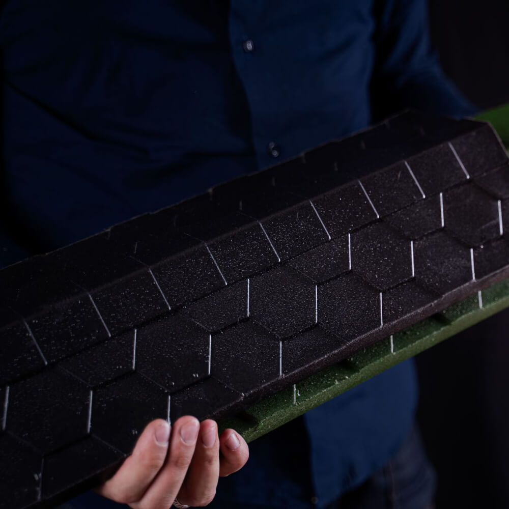 Парапет Zking Эверест Черный с посадкой на 1 кирпич (200/225/255мм) в Волгодонске фото