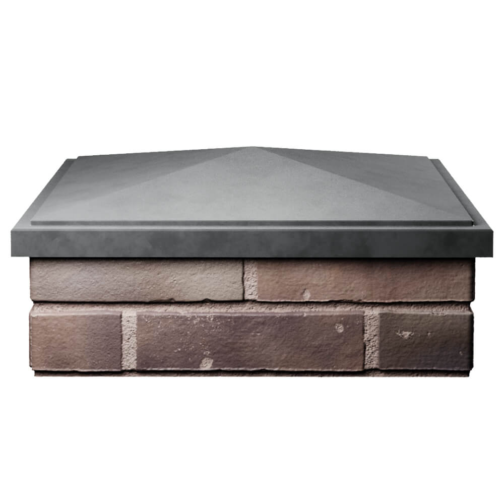 Колпак Zking БонаМоно Серый на столб 2х2 кирпича (515х515, 530х530мм) Волгодонск фото