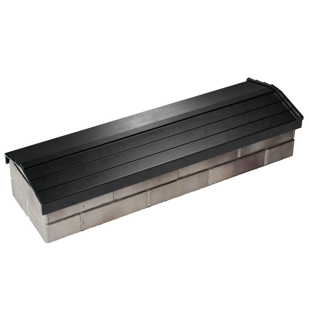 Парапет Zking Бона ХайТек Черный посадка на 0.5 кирпича (130мм) в Волгодонске фото