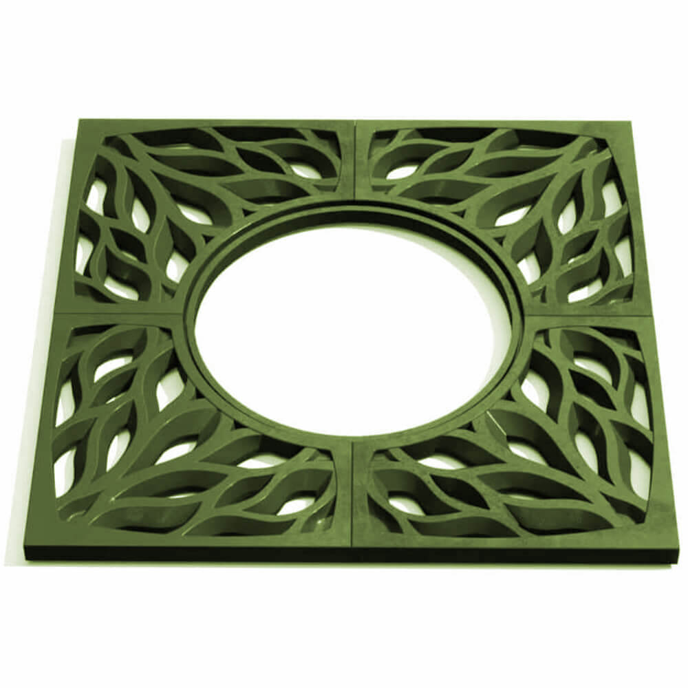 Приствольная решетка для дерева ZKING CRUST 1.2х1.2м Зеленая Волгодонск фото