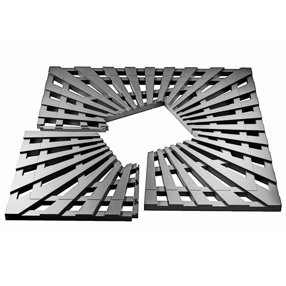 Приствольная решетка для дерева ZKING ATMOSPHERE 1.2х1.2м Серая в Волгодонске фото