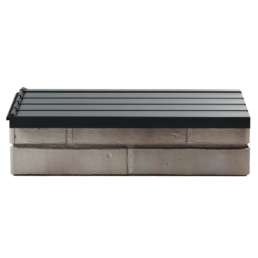 Парапет Zking Бона ХайТек Серый с посадкой на 1 кирпич (200/225/255мм) в Волгодонске фото