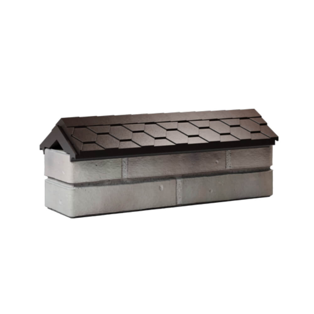 Парапет Zking Эверест Коричневый с посадкой на 0.5 кирпича (130мм) Волгодонск фото