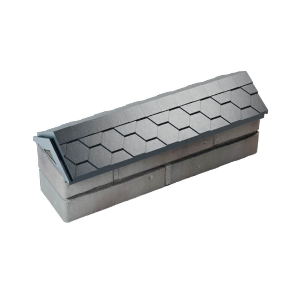 Парапет Zking Эверест Серый с посадкой на 0.5 кирпича (130мм) в Волгодонске фото